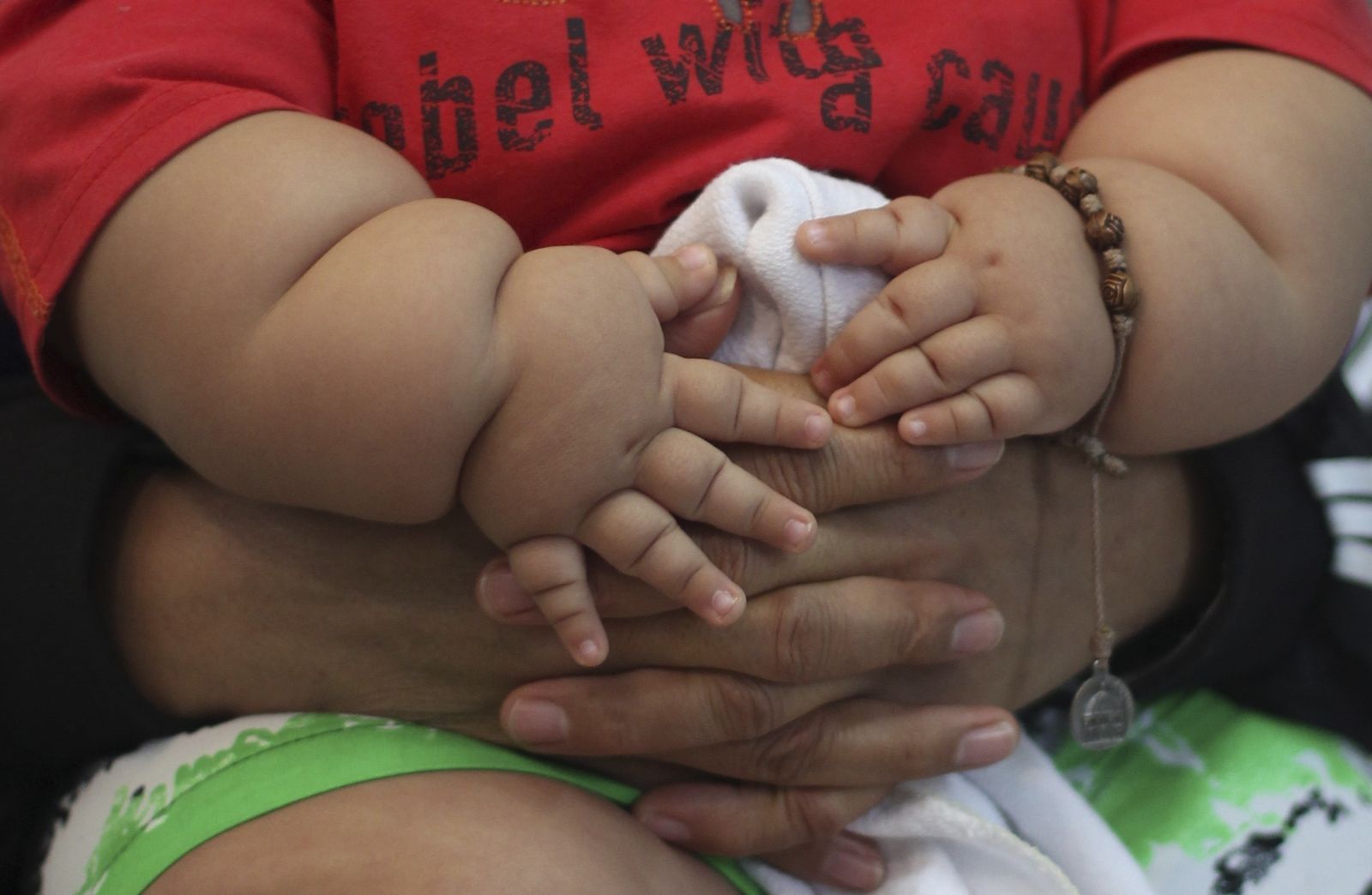 Niño con obesidad