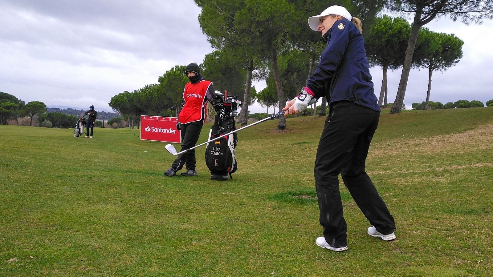 Jugadora de golf