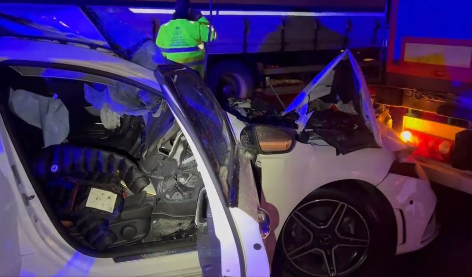 Accidente en la A-1