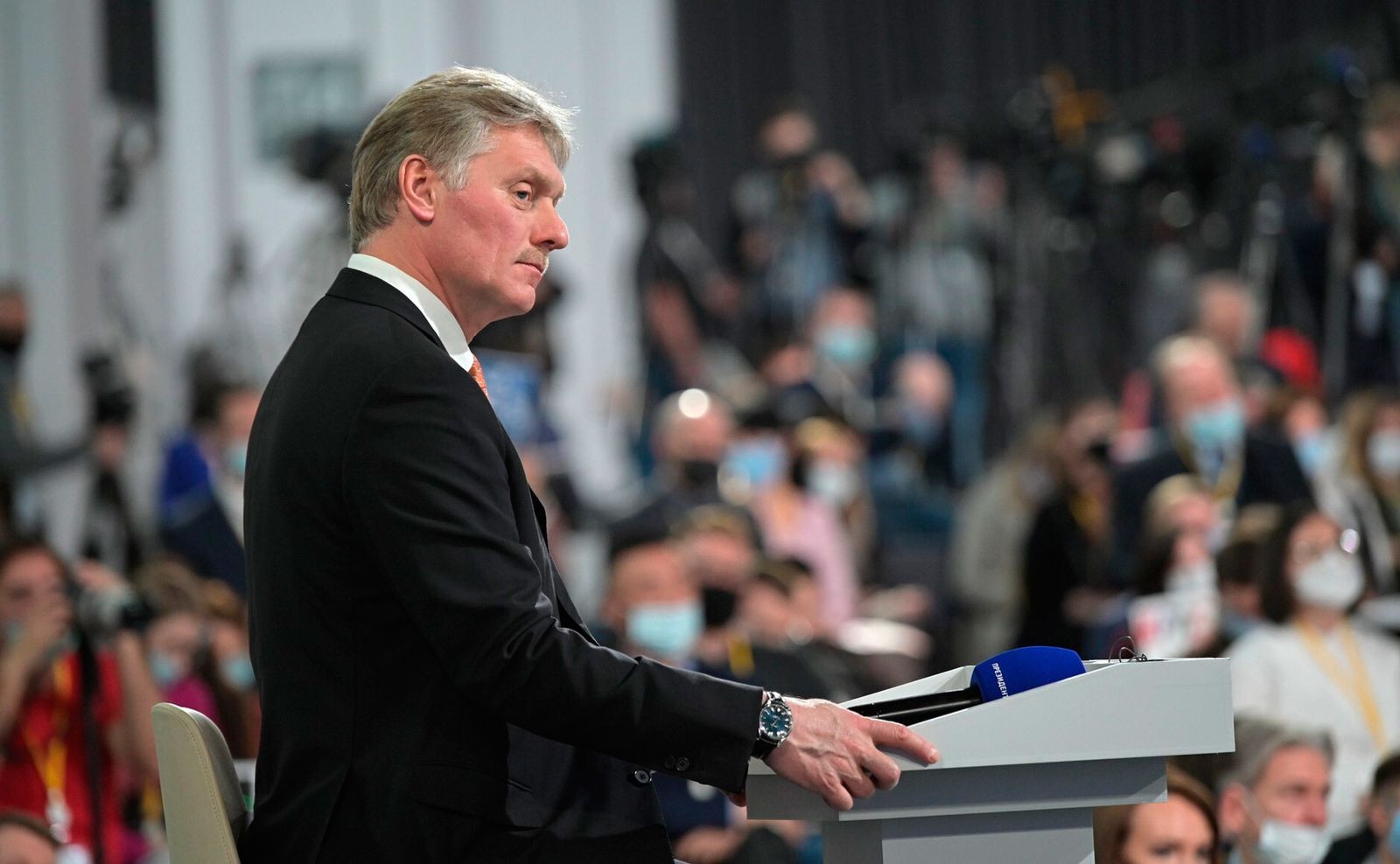 El portavoz del Kremlin, Dimitri Peskov.