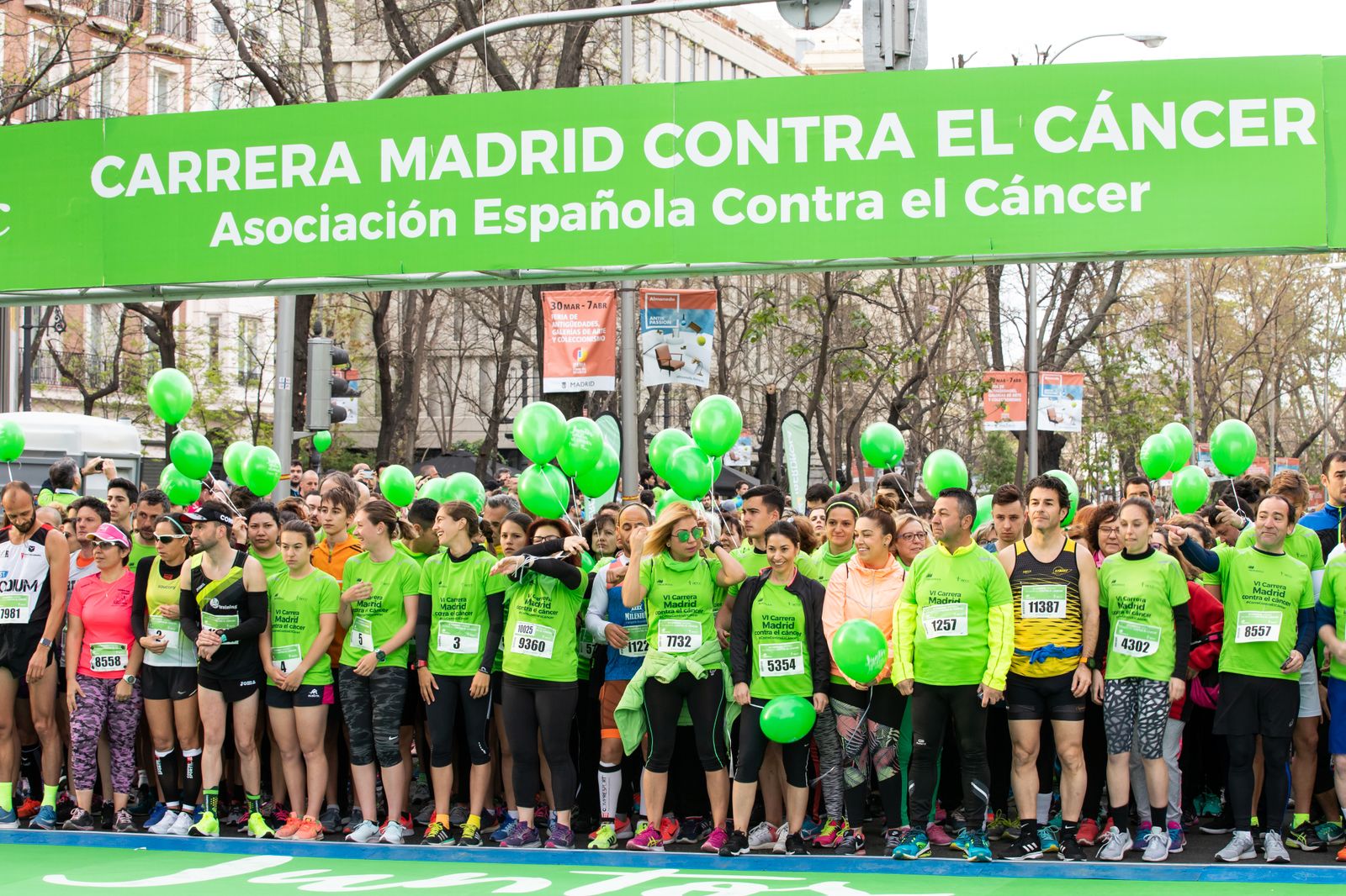 Carrera de Madrid contra el cáncer