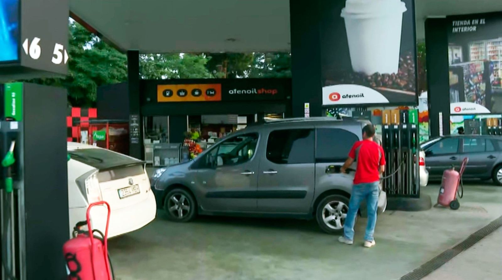 Las gasolineras ya notan la bajada de consumo y el aumento de las personas que se van sin pagar