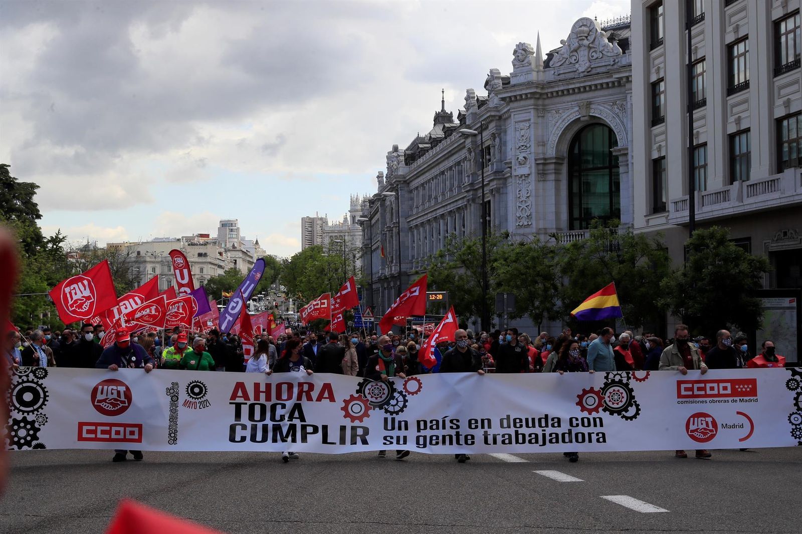 Manifestación del 1 de Mayo