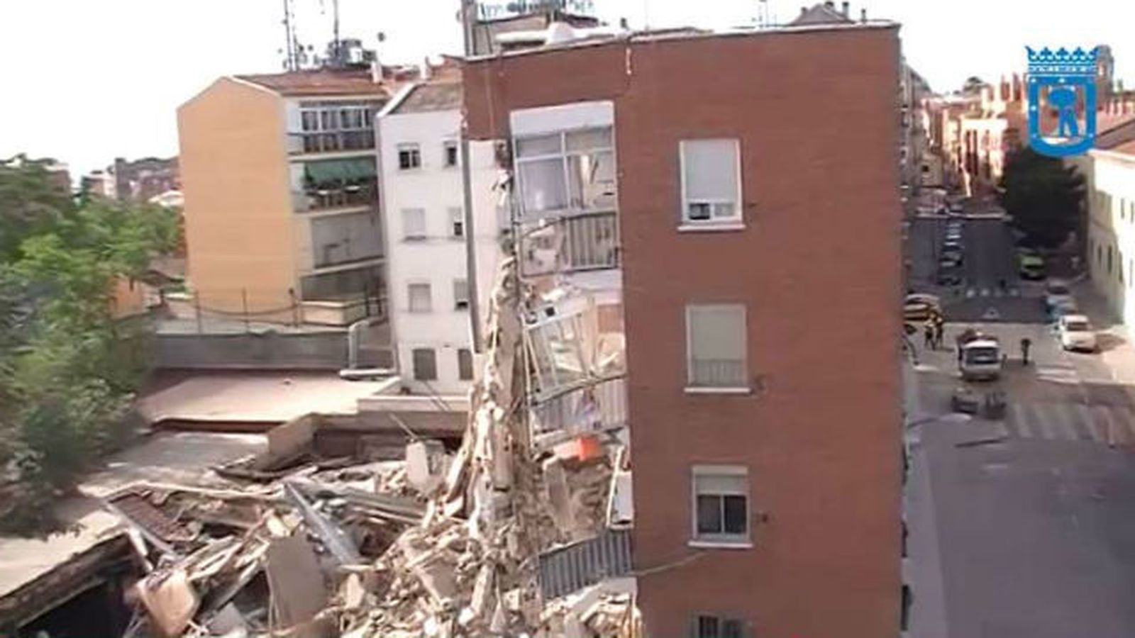 Edificio derrumbado