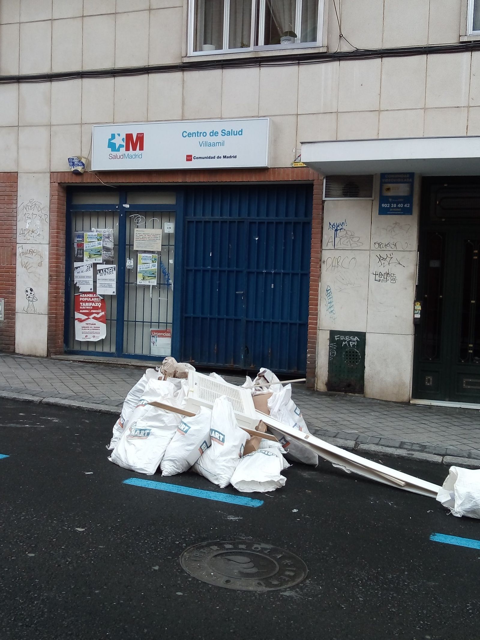 Centro de Salud de Villaamil, en Tetuán