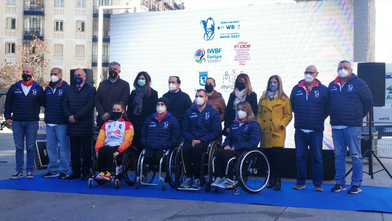 Presentación del Europeo de Baloncesto en Silla de Ruedas