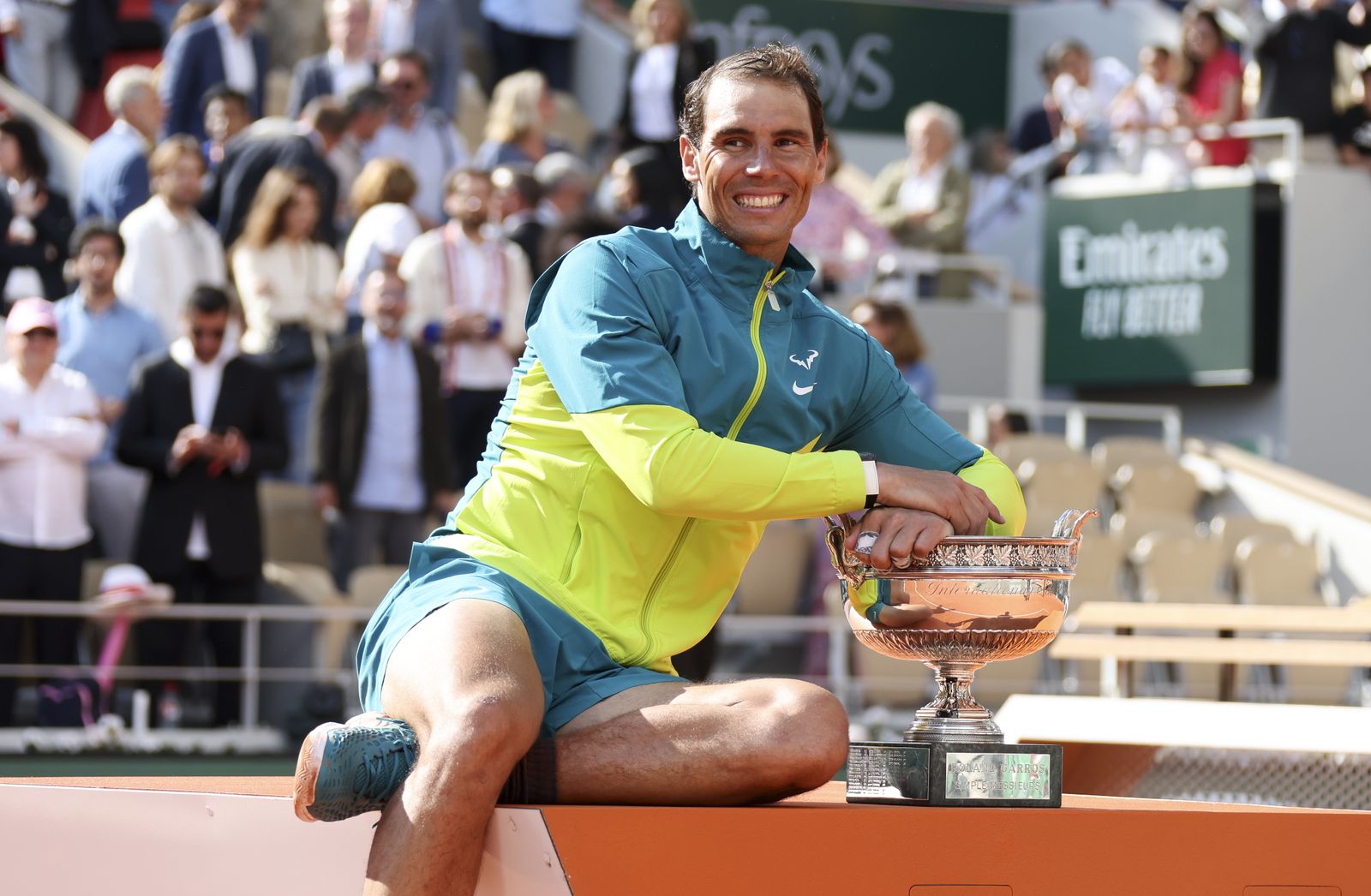 Rafael Nadal, con su 14º título de Roland Garros
