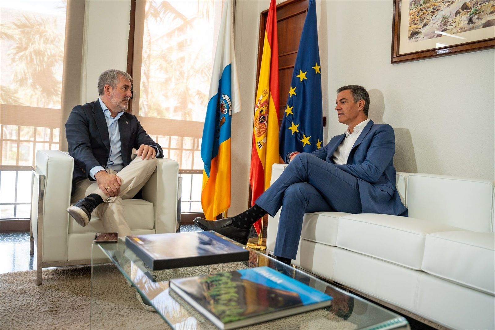 El Gobierno promete a Canarias 50 millones para atender a menores migrantes y Clavijo lo tacha de “insuficiente"