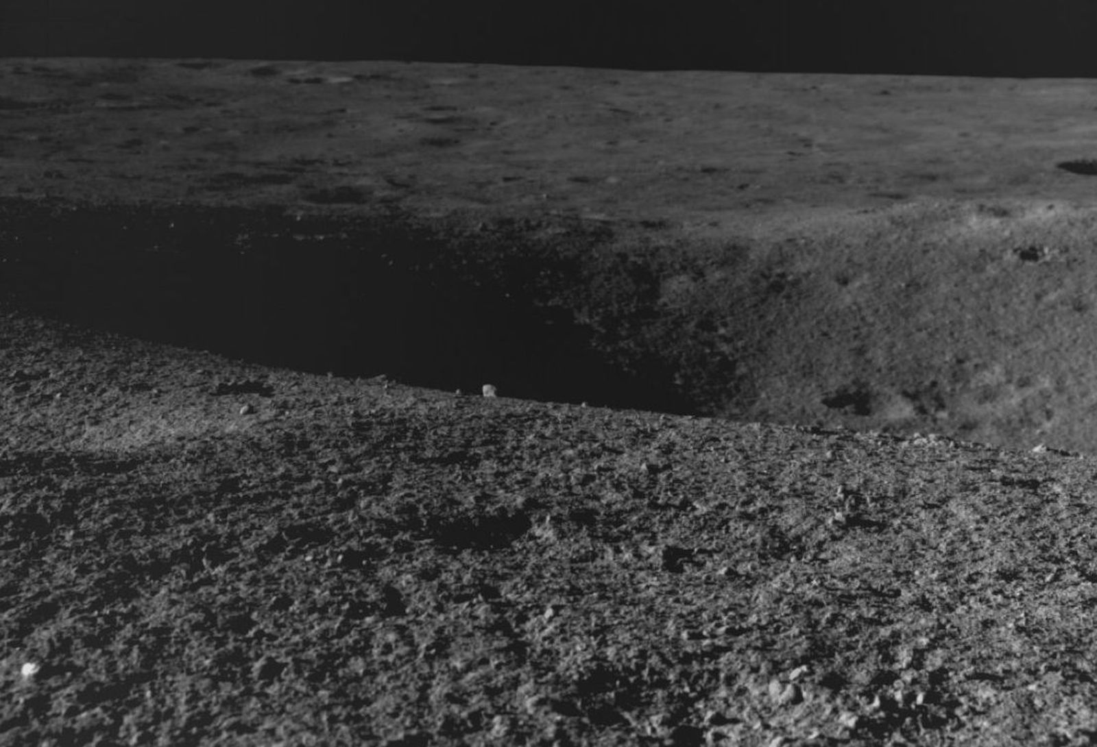 El cráter lunar que se ha encontrado el rover indio Pragyaan