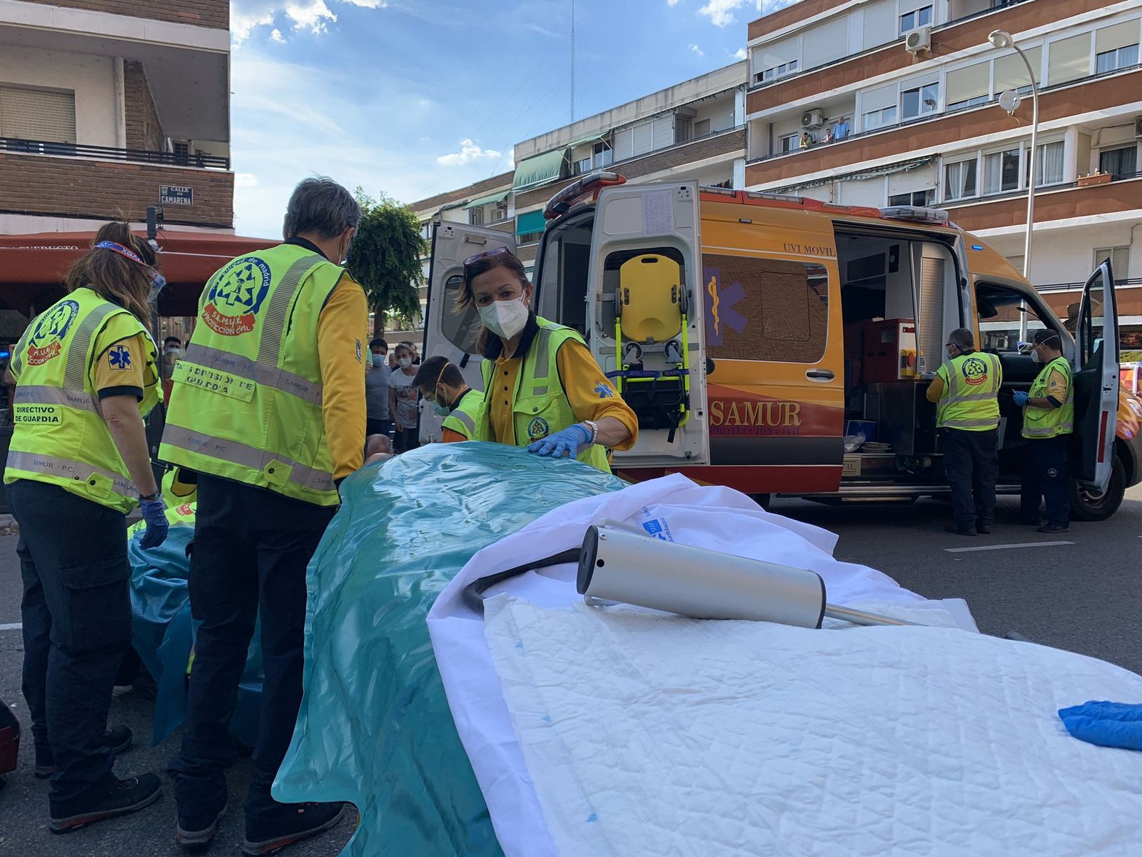 Herido grave un joven de 20 años tras ser atropellado por un turismo en Aluche