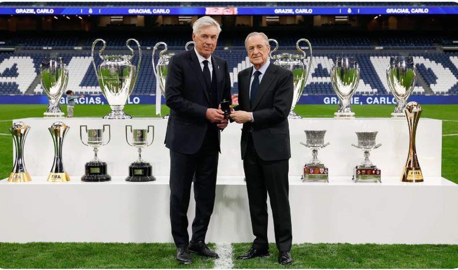 Ancelotti y Florentino