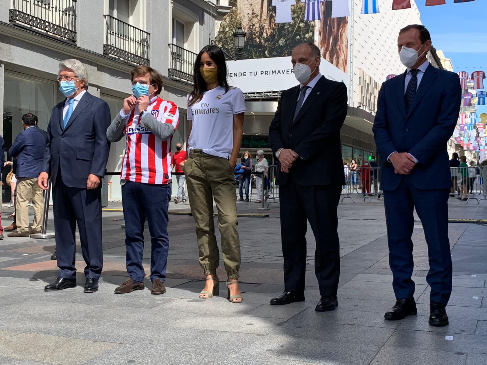 Cerezo, Martínez-Almeida, Tebas y Butragueño