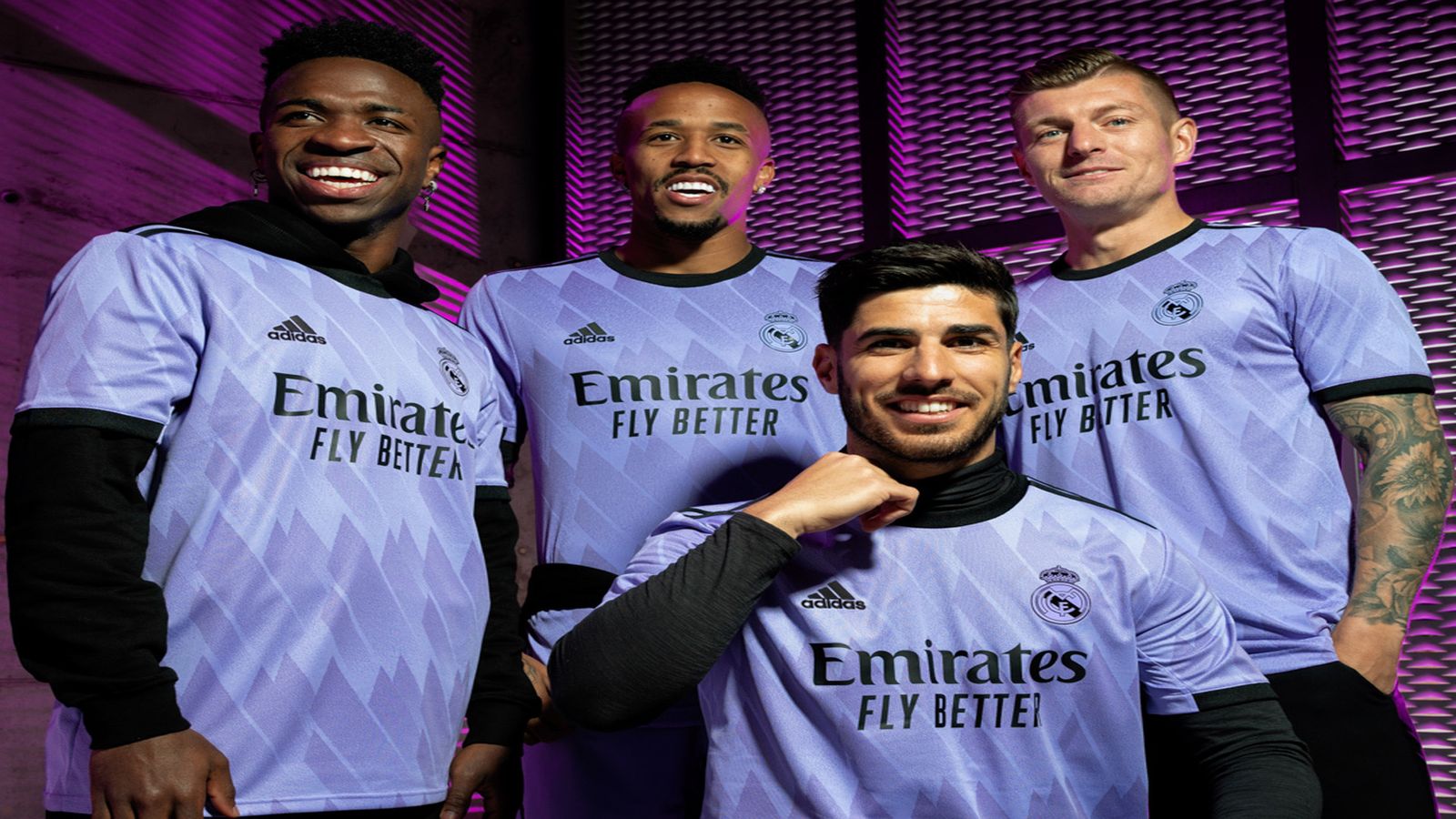 Asensio, en la presentación de la camiseta del Real Madrid
