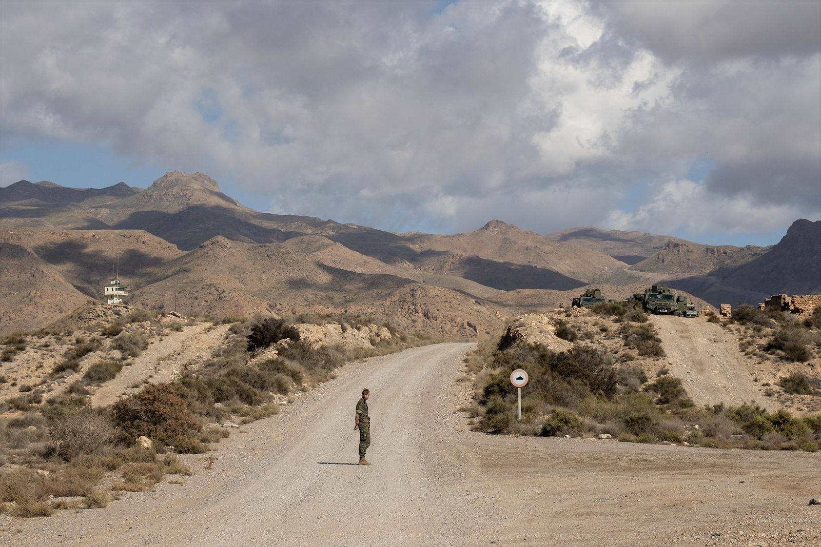 Base militar de La Legión en Viator (Almería)