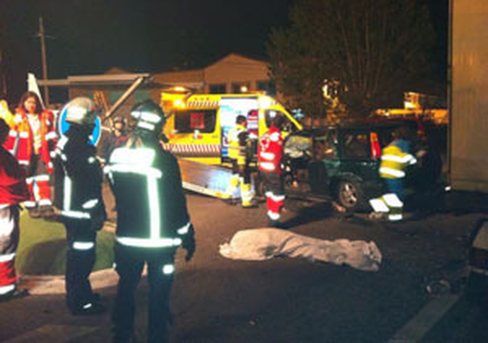 Accidente en Guadarrama