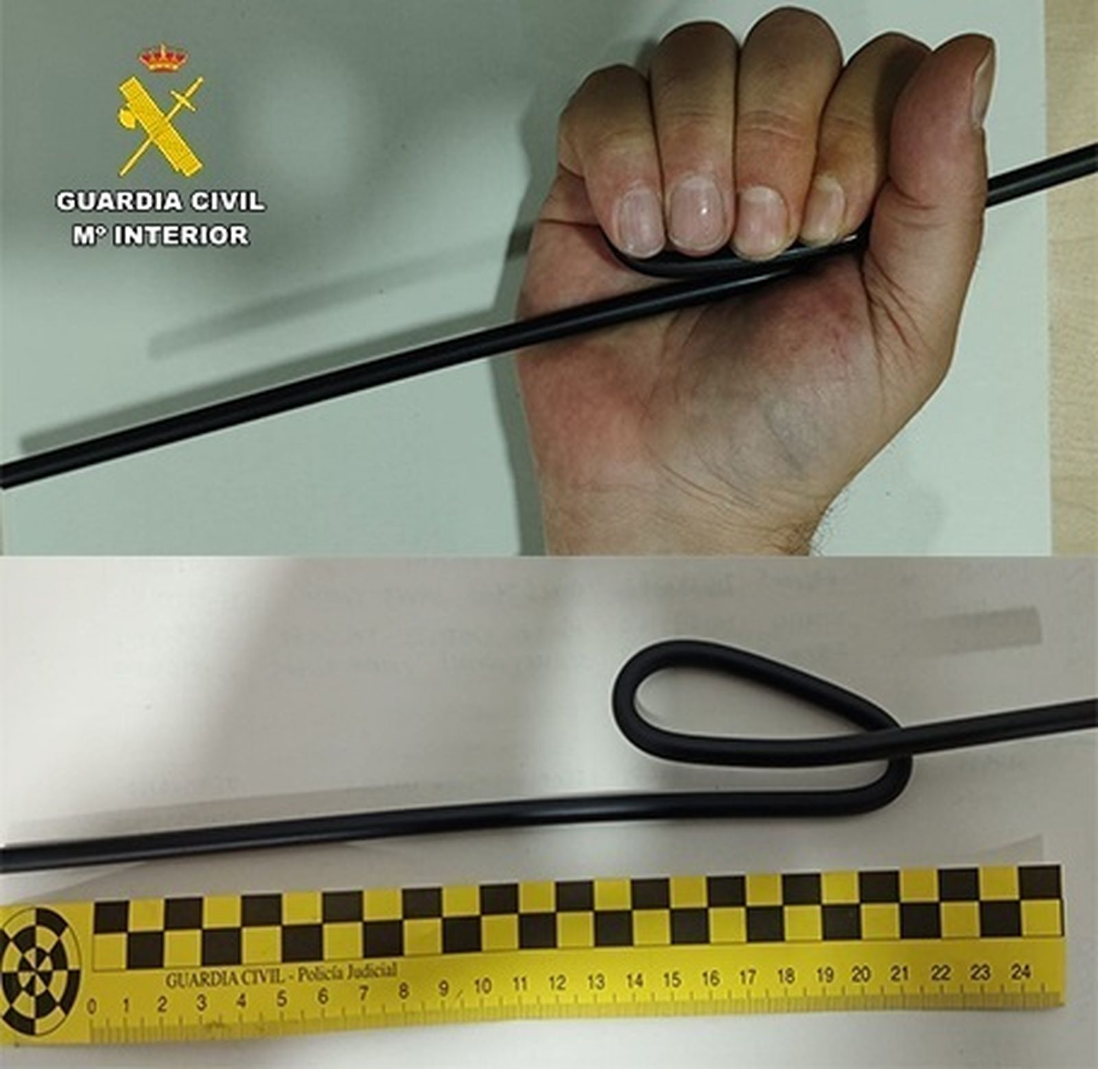 Detenido un hombre por amenazar con un arma artesanal a una pasajera en un autobús Torrevieja-Madrid