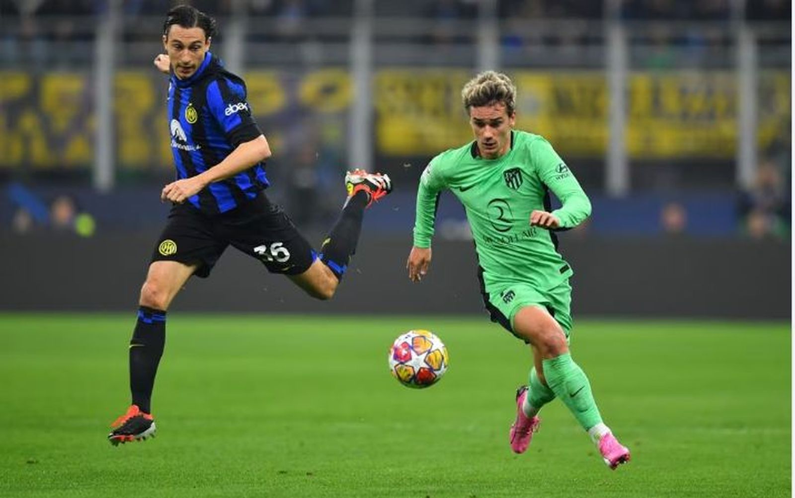 Griezmann ante el Inter de Milán