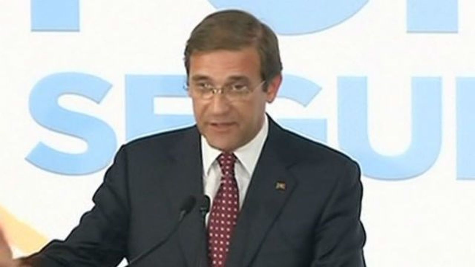 Passos Coelho: es "inequívoco" el triunfo de la coalición conservadora lusa