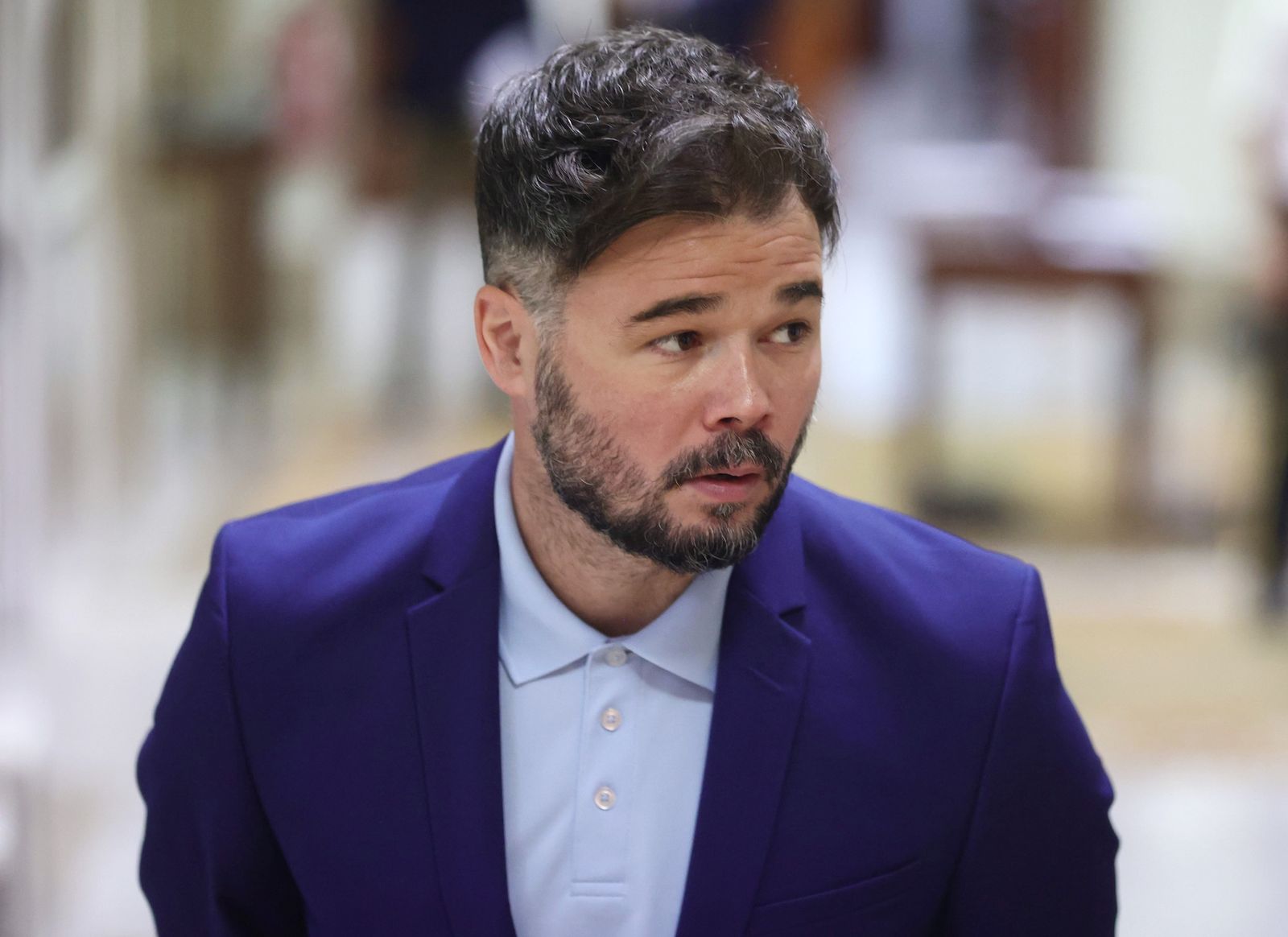 El portavoz de Esquerra Republicana (ERC) en el Congreso, Gabriel Rufián