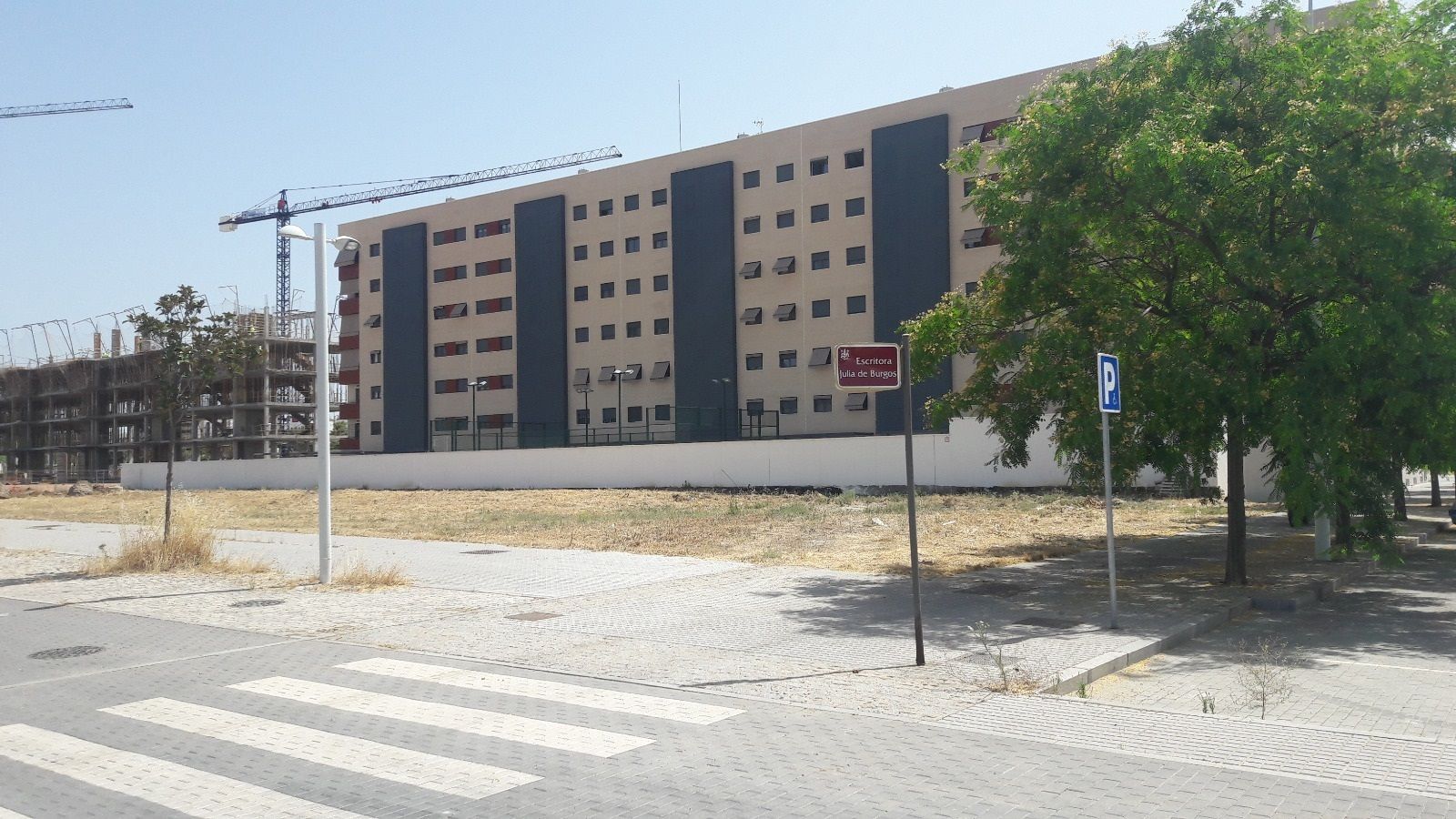 Un bloque de viviendas