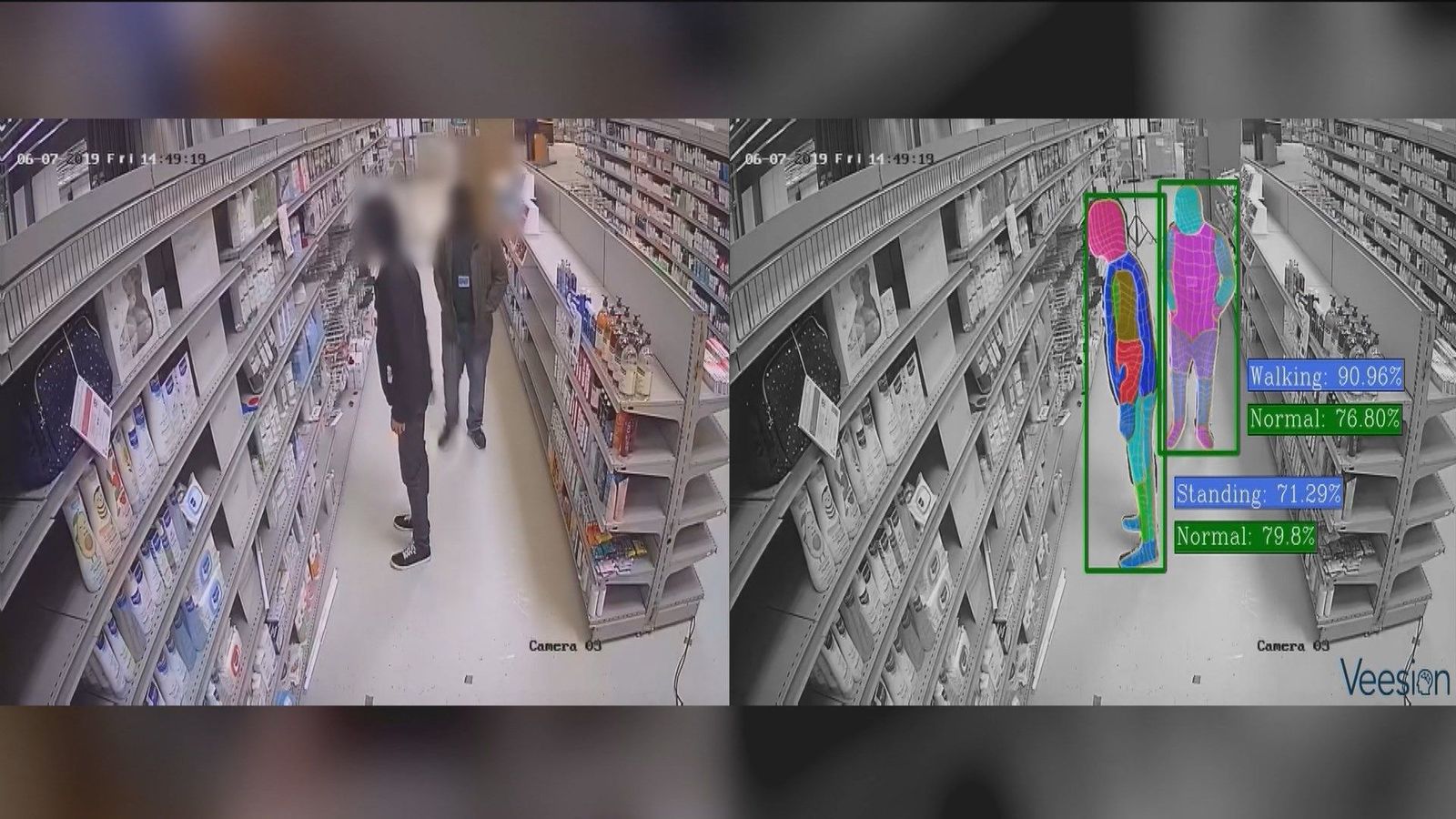 Los supermercados recurren a la inteligencia artificial para detectar ladrones