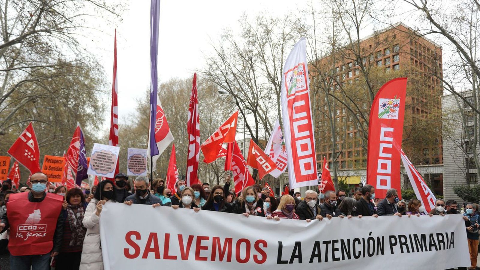 Cientos de personas alzan voz en España para evitar el 'colapso' y deterioro de la Atención Primaria
