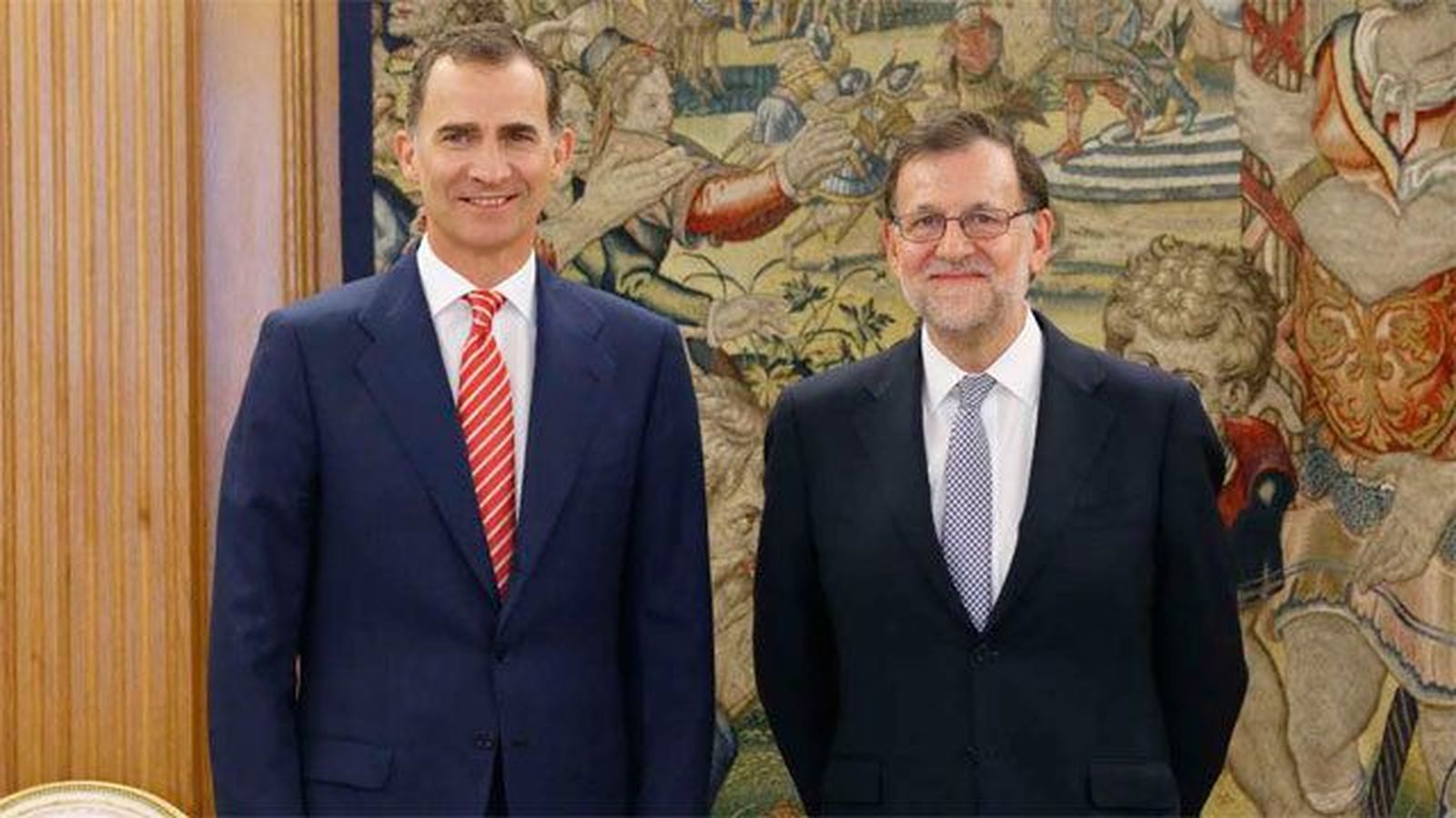El Rey cerrará sus consultas con Rajoy a primera hora de la tarde del martes