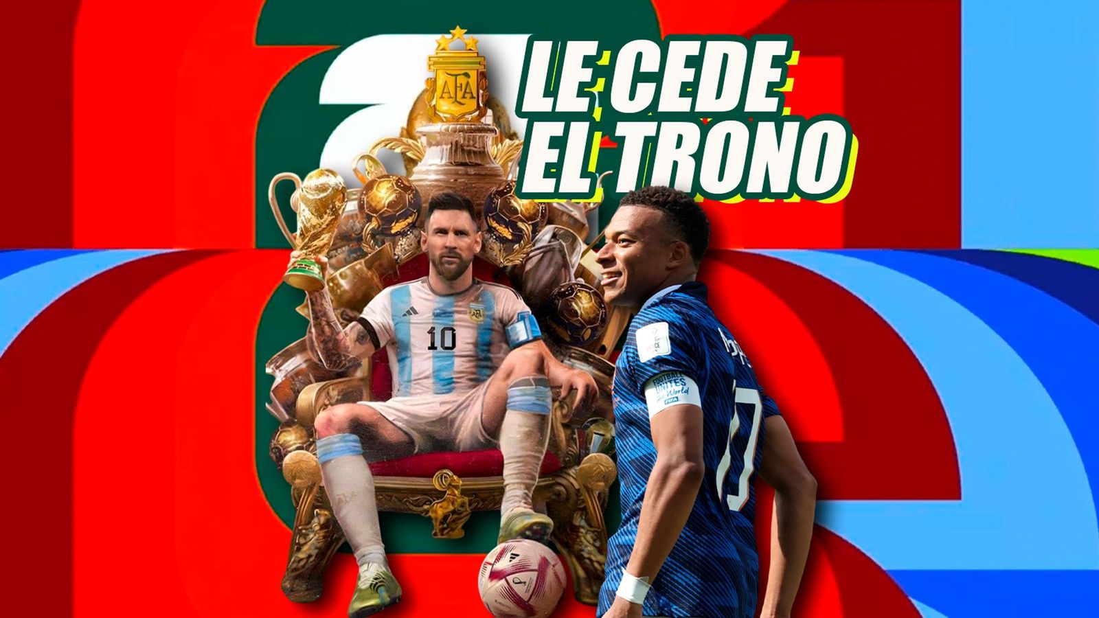 Mbappé: "Está claro que Messi es el mejor del mundo"