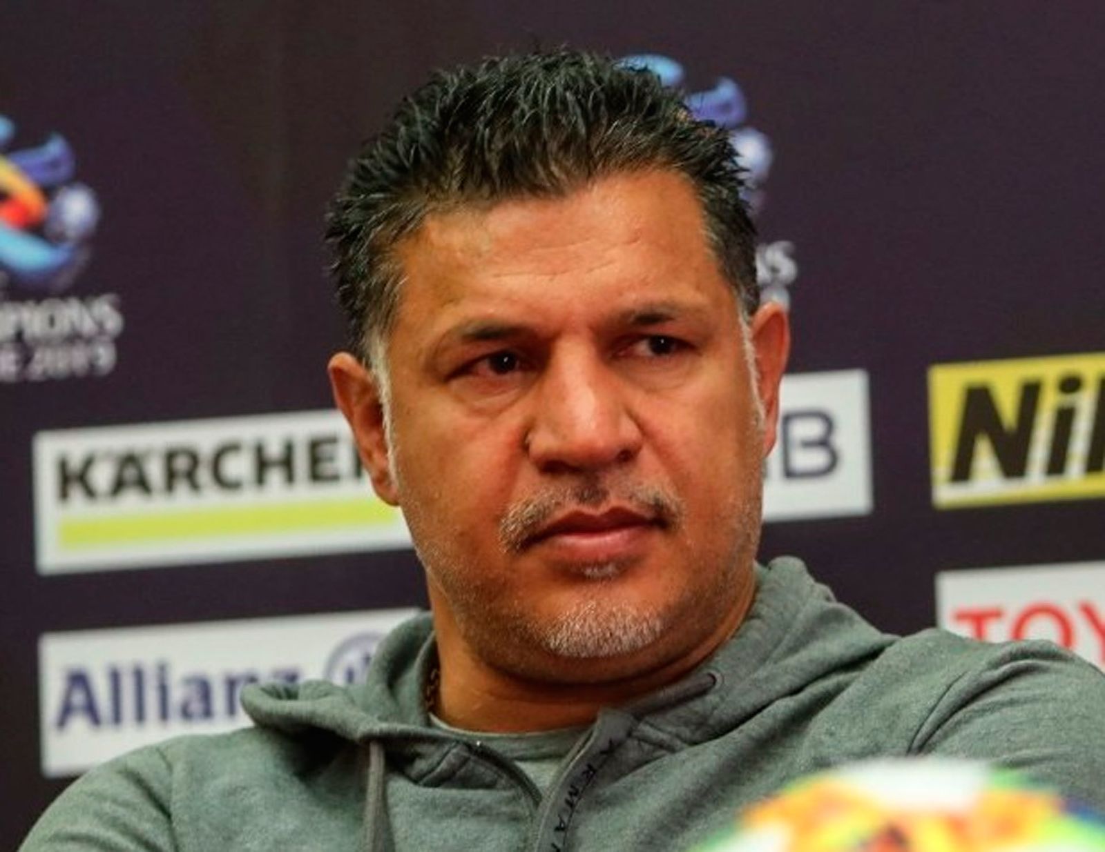 El exfutbolista iraní, Ali Daei