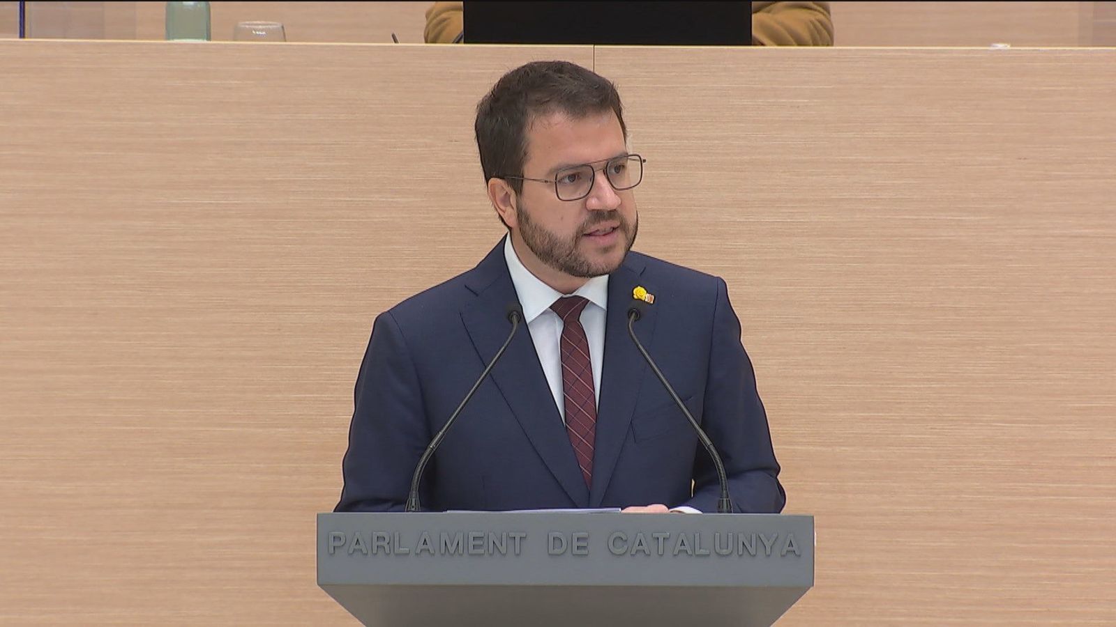 Aragonès no obtiene los votos necesarios del Parlament para su investidura