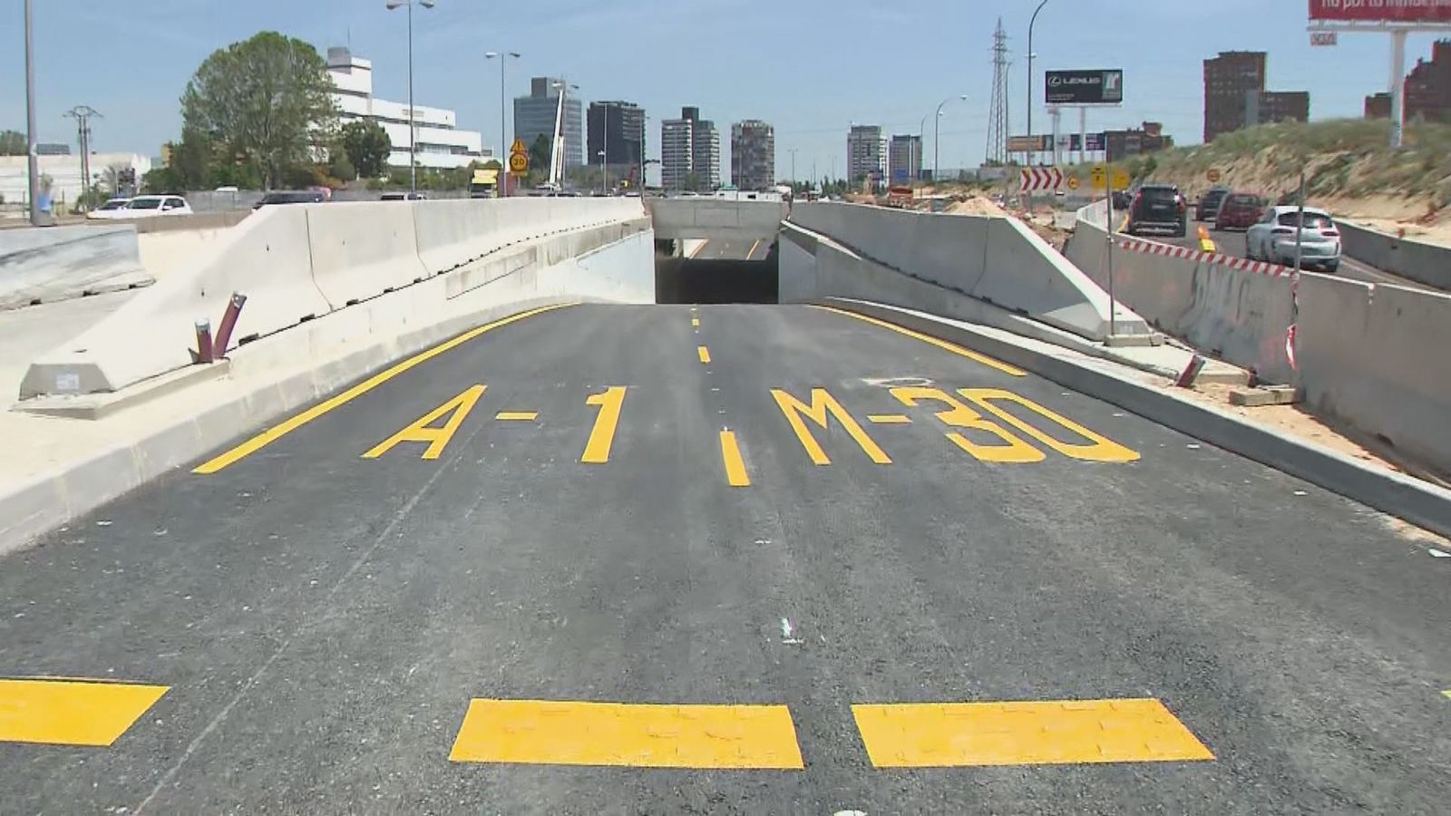 El nuevo acceso del nudo Norte