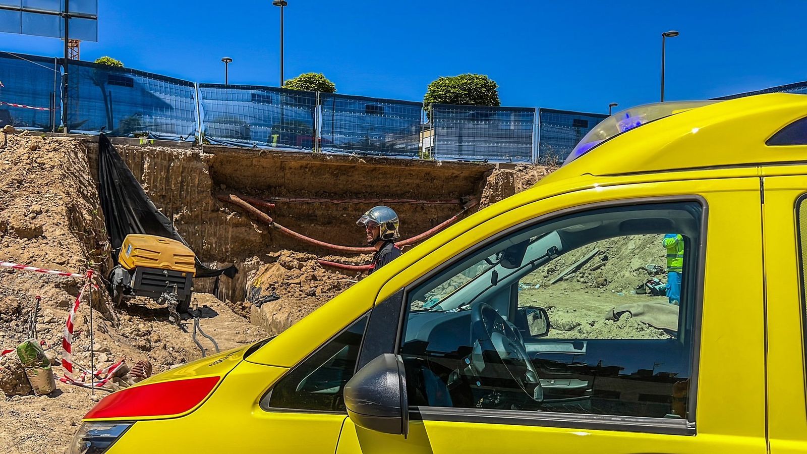Accidente laboral mortal en Getafe