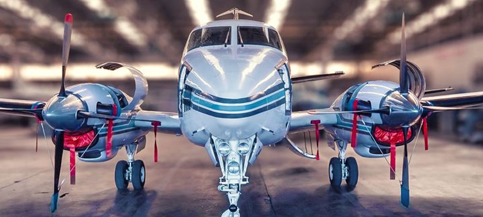 Uno de los aviones que subasta la entidad pública Senasa