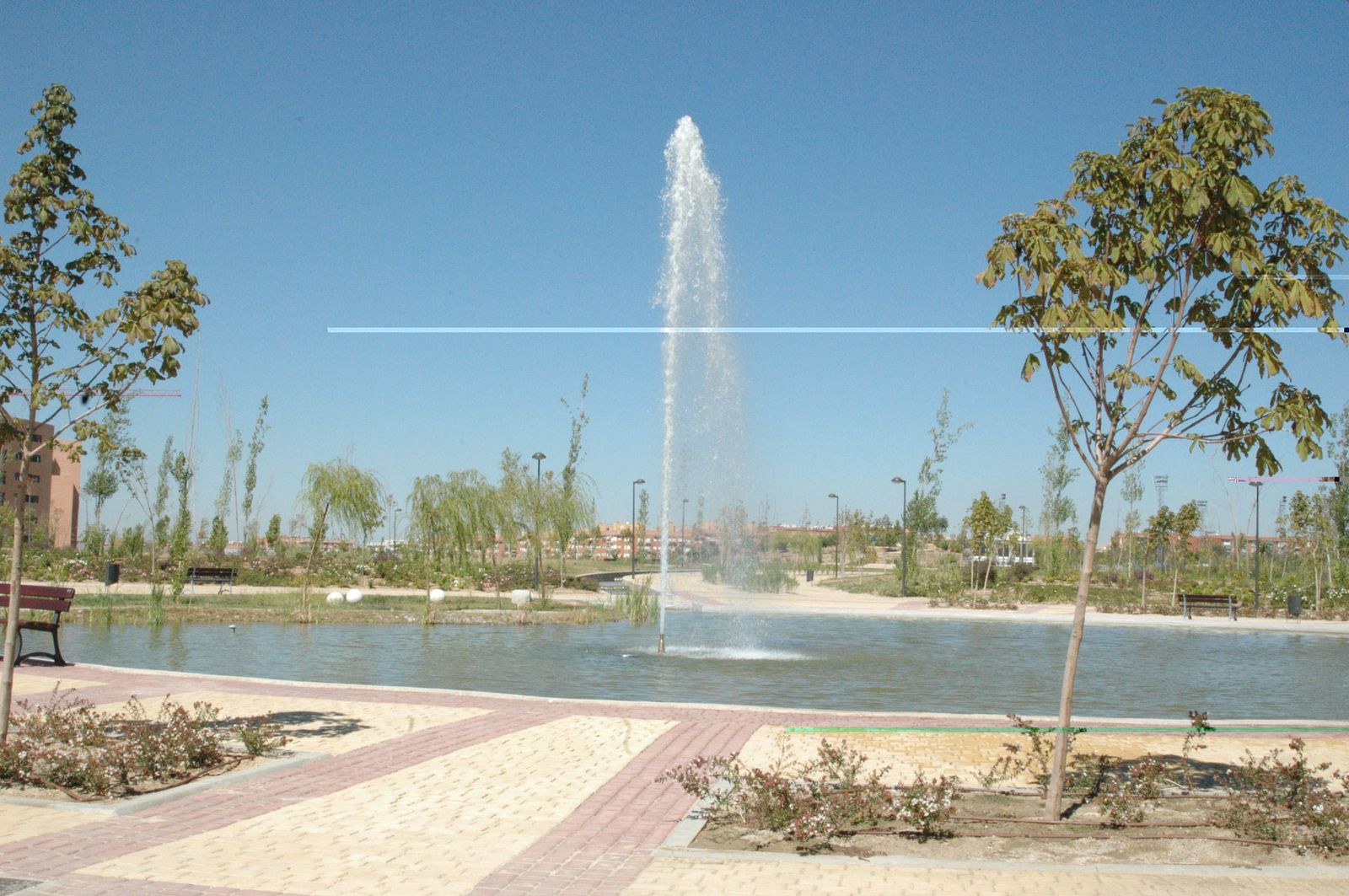 Fuente del Parque del Universo de Parla