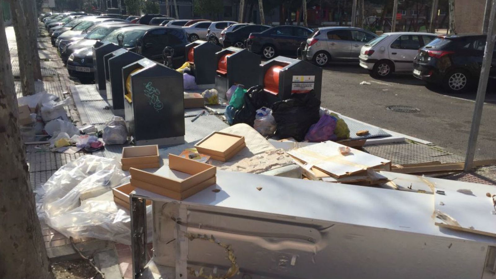 Nuevas denuncias por la falta de limpieza en Alcorcón