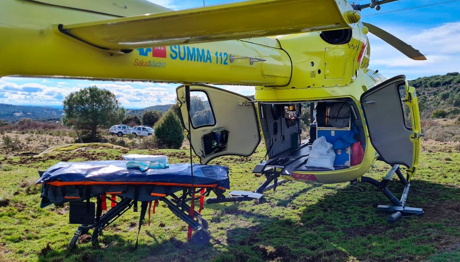 Helicoptero del Summa