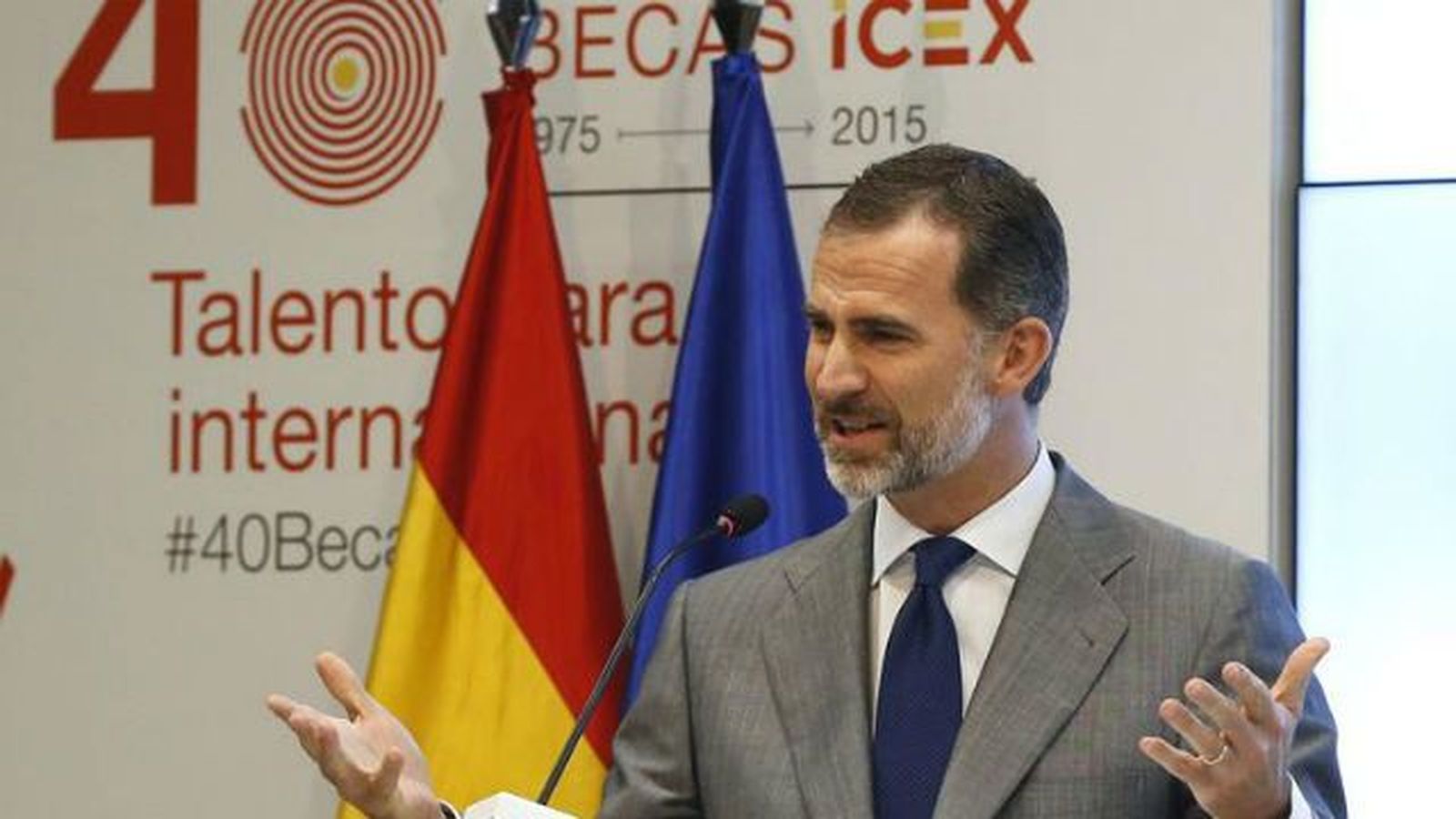Felipe VI destaca la importancia de mejorar la formación de los profesionales a nivel internacional