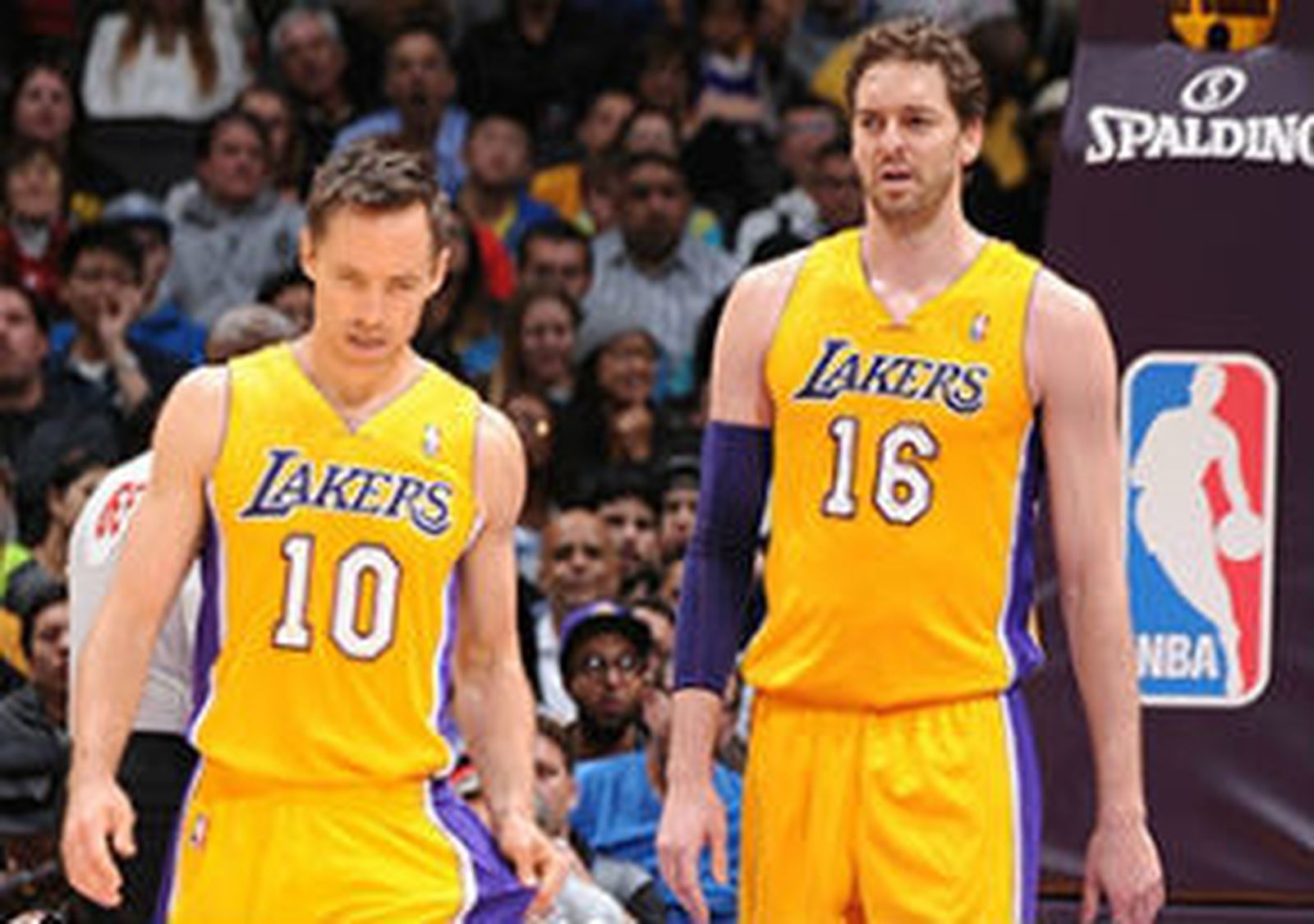 Steve Nash y Pau Gasol