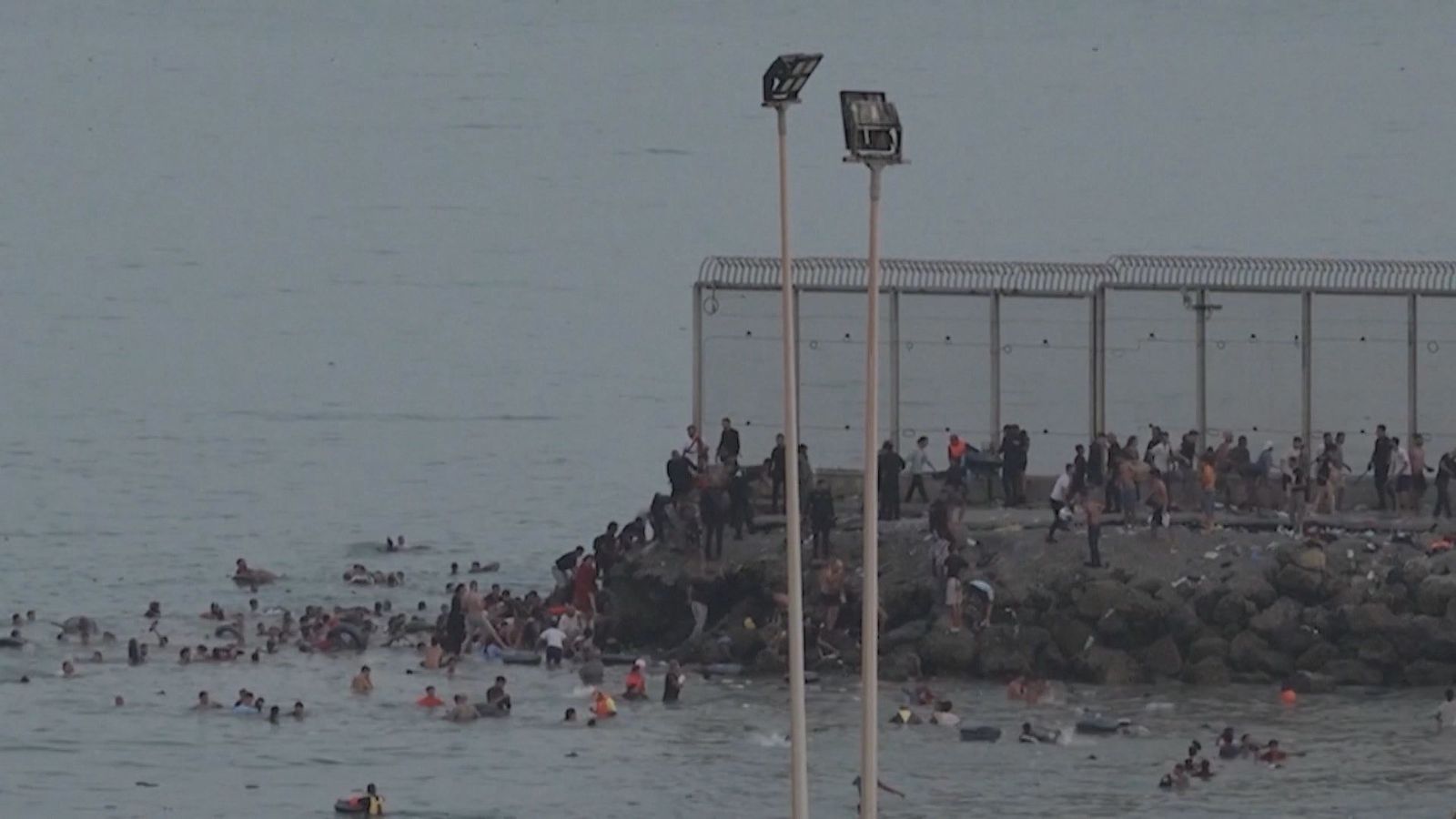 Marruecos conocía que se preparaba la entrada masiva de migrantes a Ceuta, según el CNI