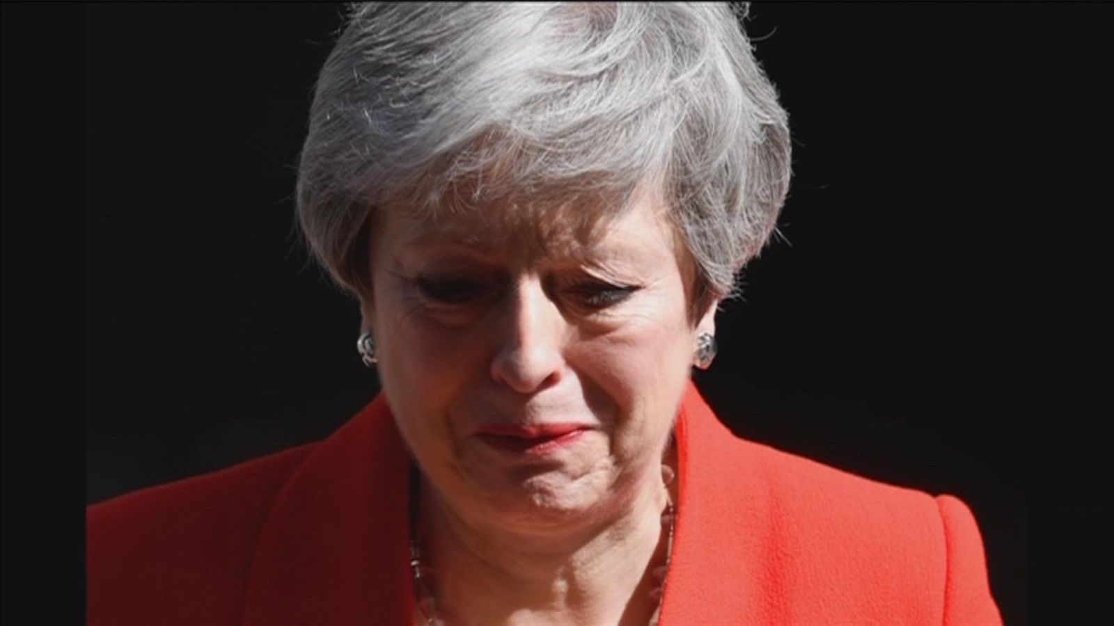 Las lágrimas de May en su anuncio de dimisión