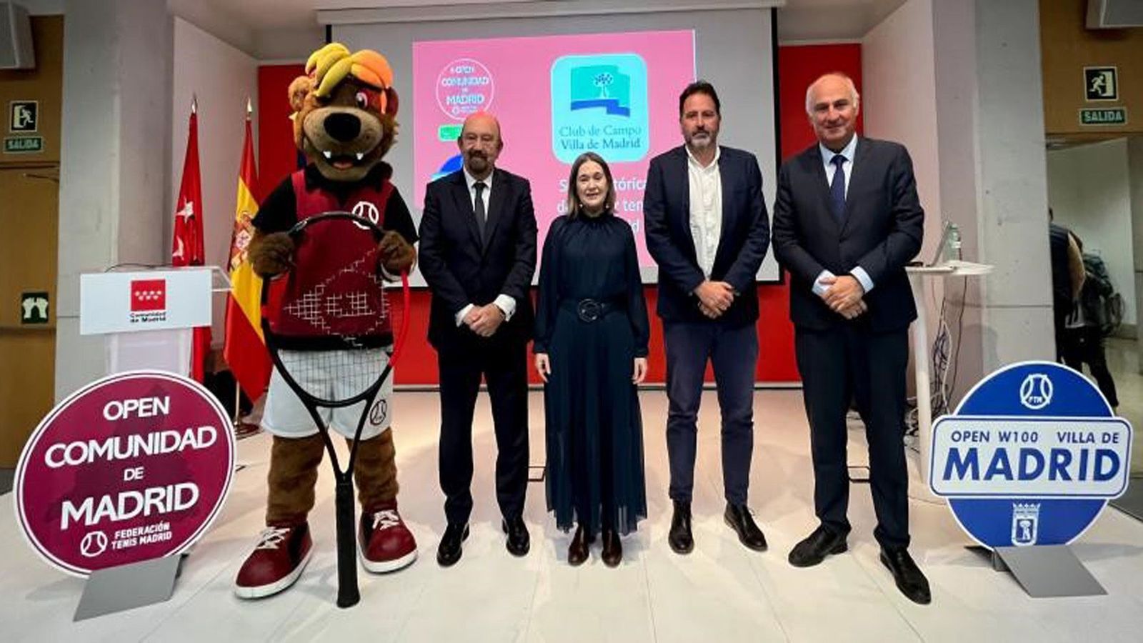 Presentados el Open Comunidad de Madrid ATP Masculino y el Open Villa de Madrid