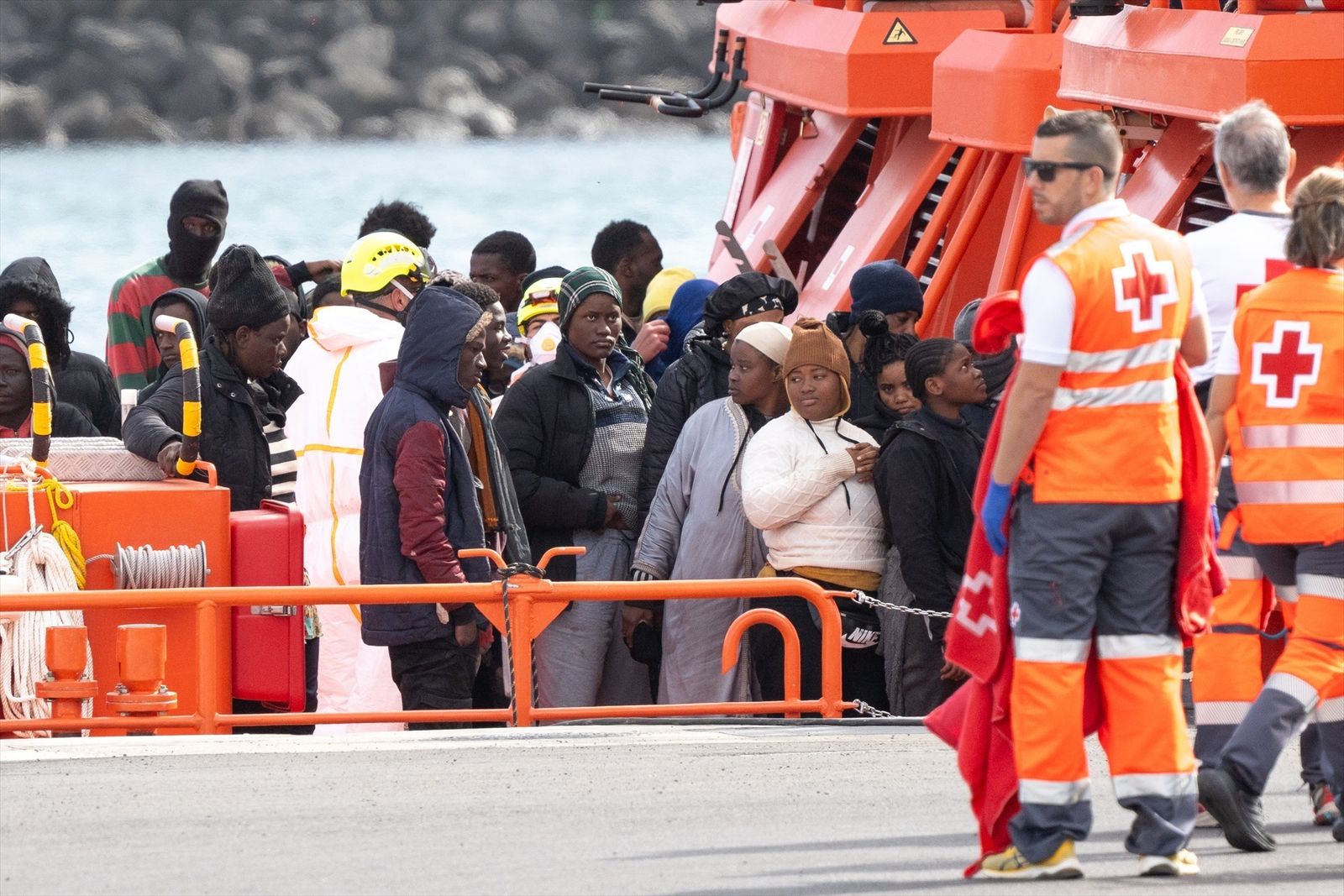 Llegada de inmigrantes a Lanzarote