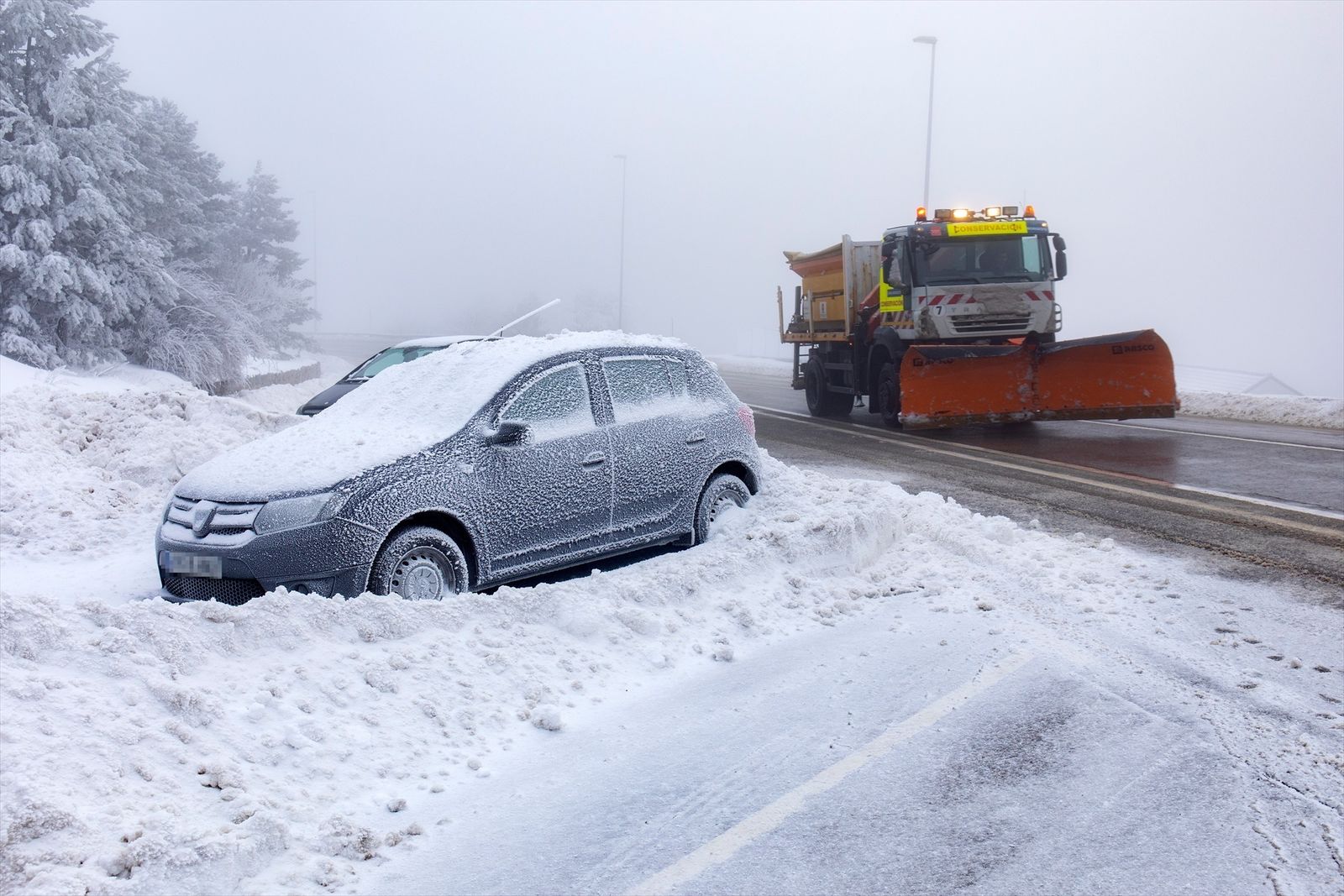 Nieve en Navacerrada