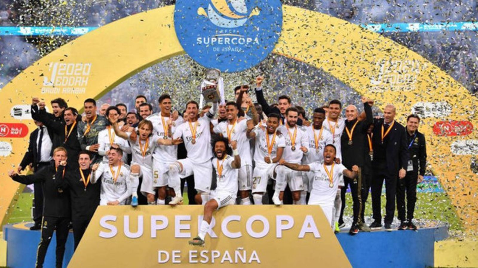 Real Madrid, campeón de la Supercopa 2020