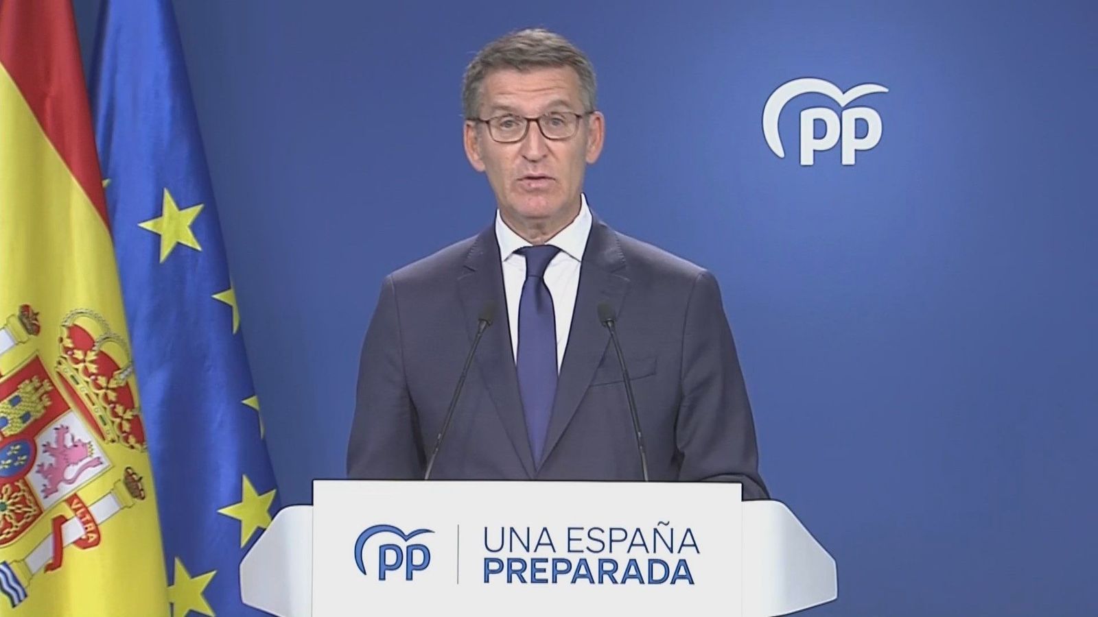 Feijóo: “Pido una mayoría clara, incontestable y contundente para iniciar un nuevo rumbo”