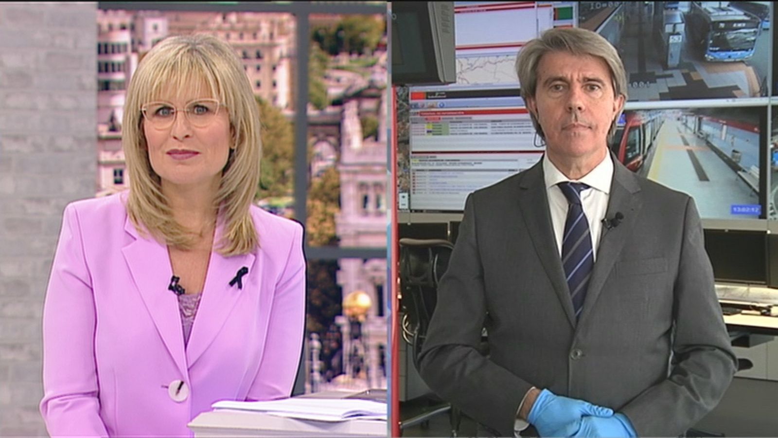 Ángel Garrido, entrevistado en Telemadrid