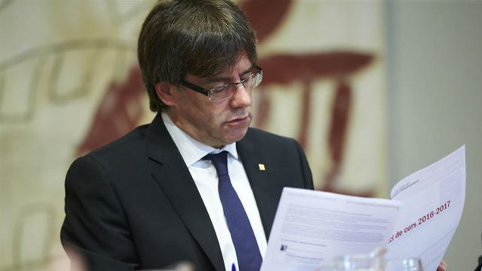 El presidente de la Generalitat, Carles Puigdemont