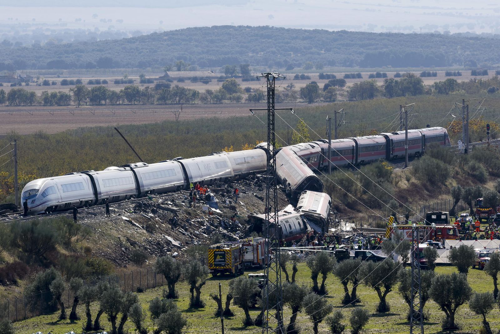 Accidente de dos trenes en Urda