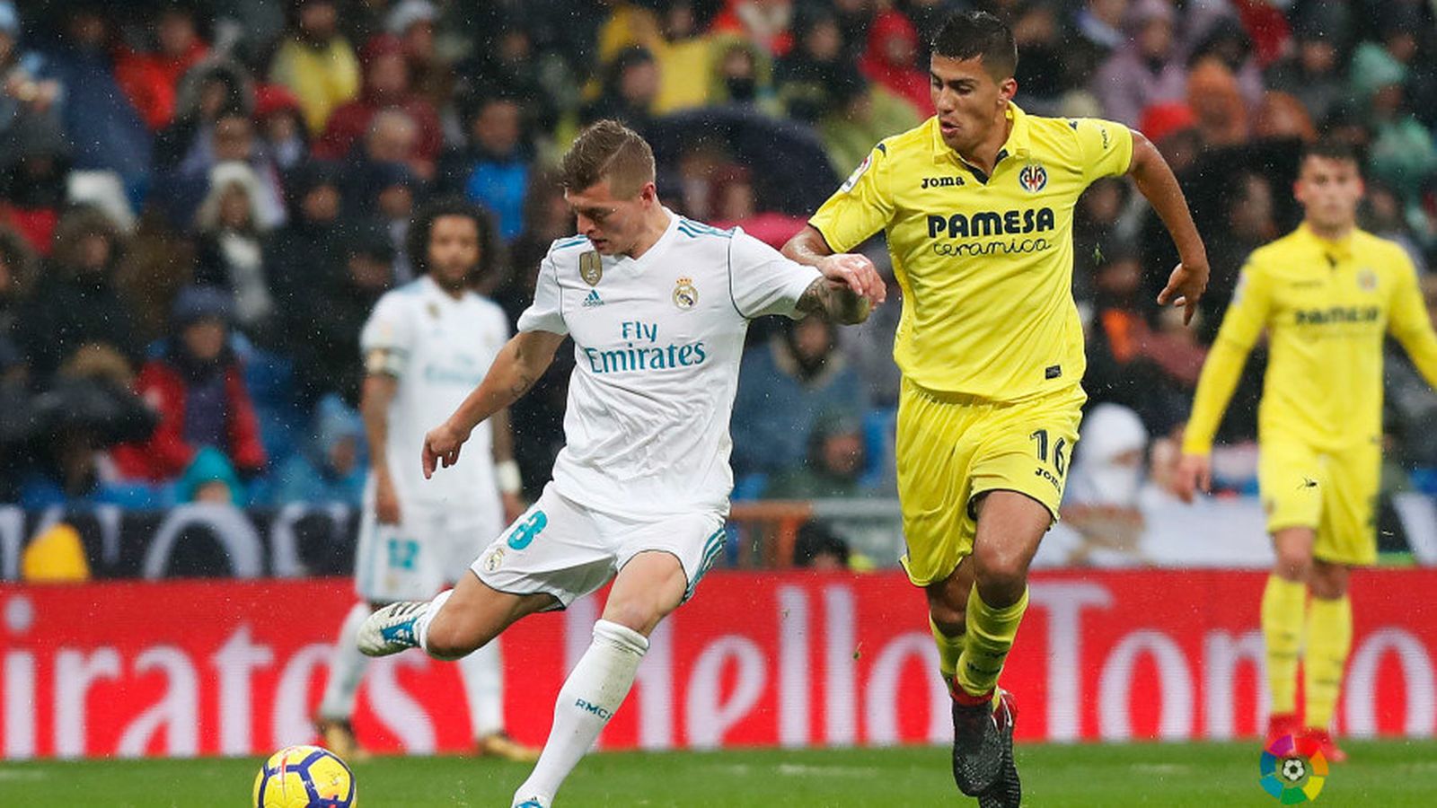 Kroos ante el Villarreal