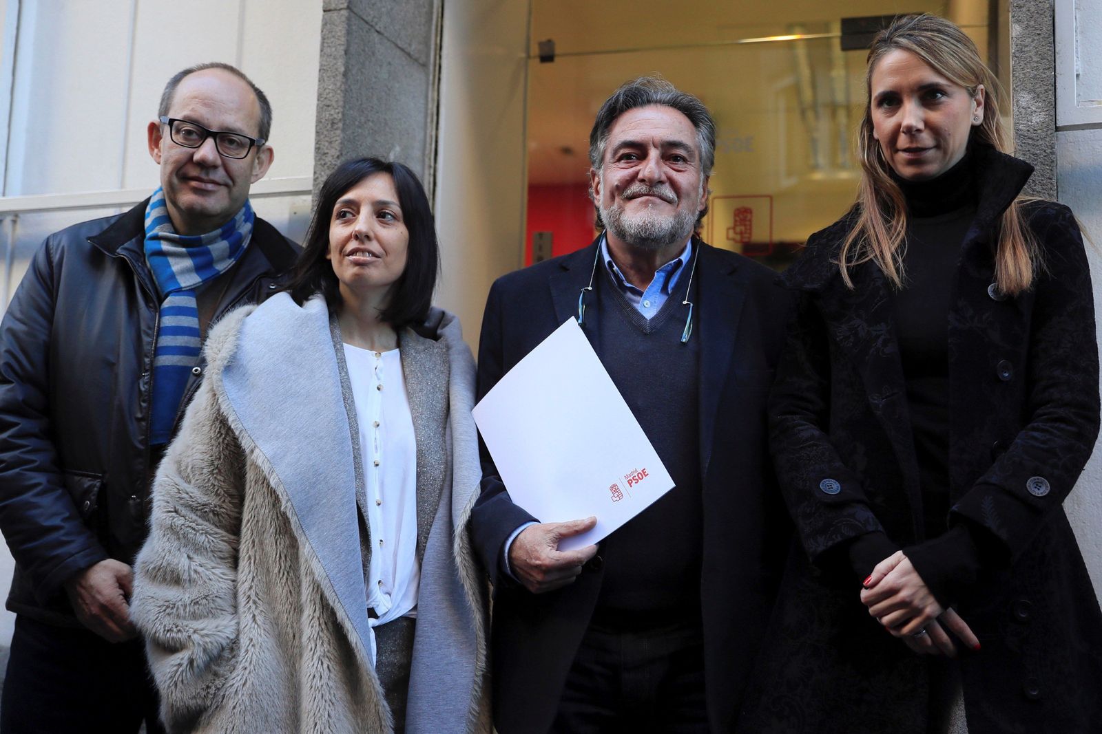 Pepu Hernández presenta su precandidatura a las primarias del PSOE-M